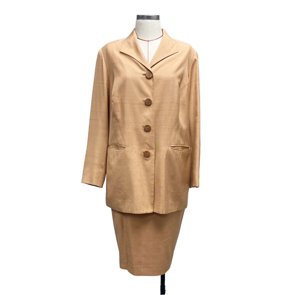 Vintage Basic Tailor Womens Button Front Blazer S… - image 2